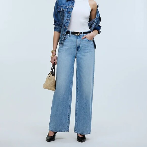 NWT MADEWELL Superwide-Leg Jeans - 29T - Picture 2 of 10
